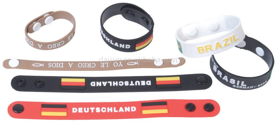  Soft PVC Wristband (Weich-PVC-Armband)