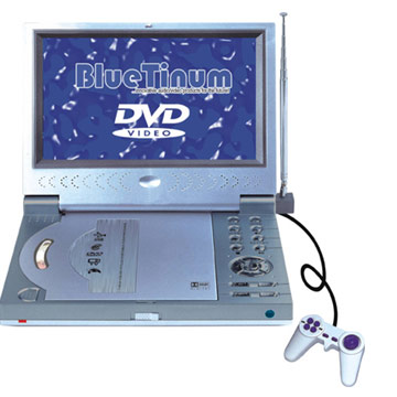  Portable DVD Player with TV Tuner and Game Function