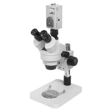  Zoom Stereo Microscope (Trinocular) + CTV + CCD (Stereo-Zoom-Mikroskop (Trinokular) + + CTV CCD)
