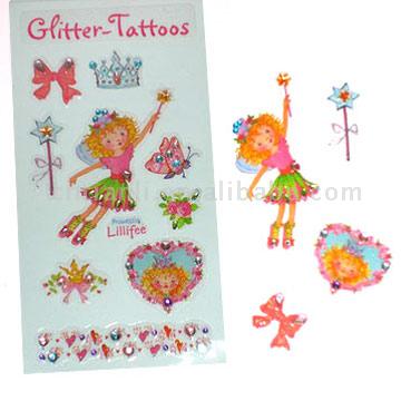  Glitter Tattoo Sticker (Блеск Тату наклейки)