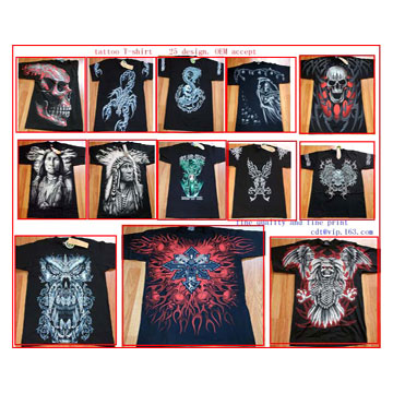 Tattoo Muster T-Shirts (Tattoo Muster T-Shirts)