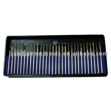  30pc Diamond Grinding Needle Set (30PC Diamant-Schleifscheiben Needle Set)