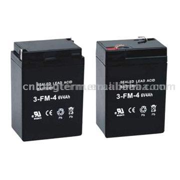  6v,4Ah, SLA-Battery (6V, 4Ah, SLA-Batterie)