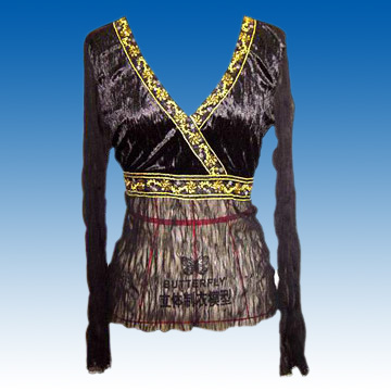  Women`s Knitted L/S Shirt