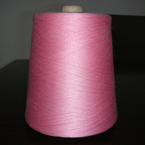  Cotton-Nylon-Angora Dehaired Semi-Worsted Yarn (Coton, nylon et Angora épilée semi-peigné Fil)