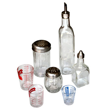  Glass Kitchenware Set (Set de cuisine en verre)