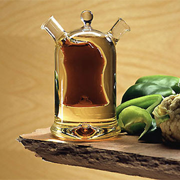  Glass Oil & Vinegar Bottle (Oil & Vinegar Verre Bouteille)