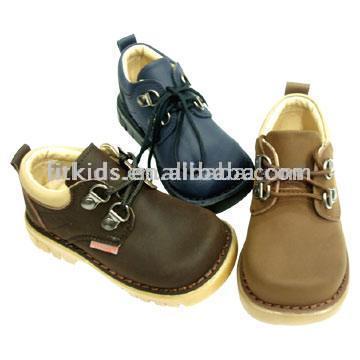  Boys` Leather Shoe ()