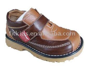  Boys` Leather Shoe ()