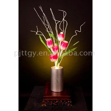  Fiber Optical Tulip With Cylinder Bedrock ( Fiber Optical Tulip With Cylinder Bedrock)