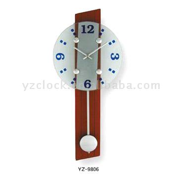  Wooden Pendulum Wall Clock ( Wooden Pendulum Wall Clock)