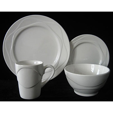  16pc Dinner Set for 4 (16pc набор посуды на 4)