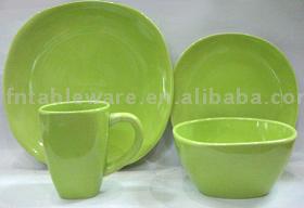  16pc Earthenware Dinner Set (Faïence Dinner Set 16pc)