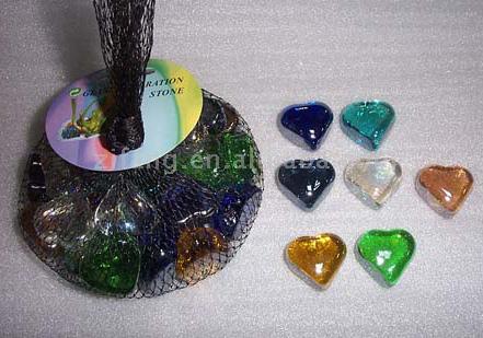  Heart Shape Glass Bead ( Heart Shape Glass Bead)