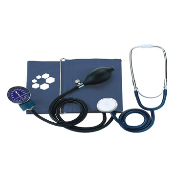  Aneroid Sphygmomanometer with Stethoscope (Blutdruckmessgerät mit Stethoskop)