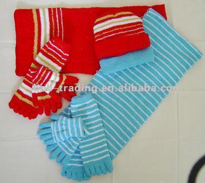  Micro-Fiber Scarf and Hat Set ( Micro-Fiber Scarf and Hat Set)