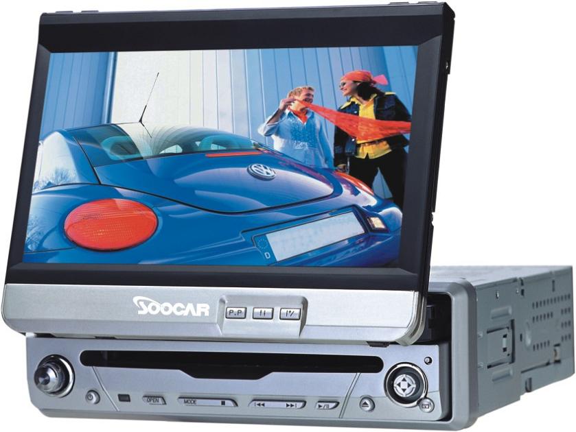  7" In-Dash TFT-LCD DVD Player