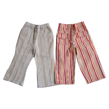  Girls` Pants ( Girls` Pants)