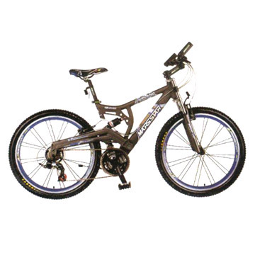  26" Alloy Frame Suspension Mountain Bicycle (26 "Alloy Frame Suspension Mountain Bicycle)