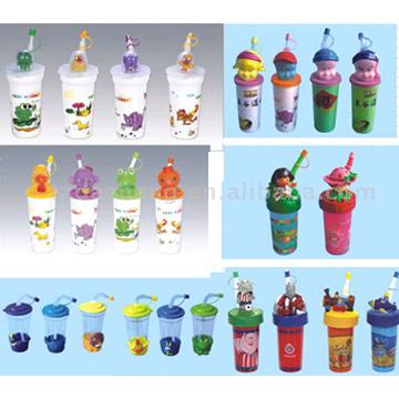  Cartoon Plastic Cup (Cartoon Plastic Cup)