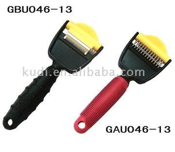  Pet 2-In-1 De-Shedding Comb (Pet 2-in  Де сброс Гребень)