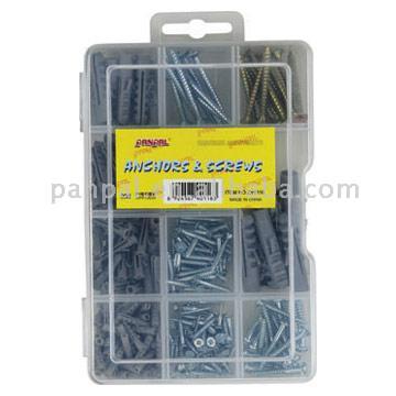  Anchor and Screw Assortment (335pcs) ( Anchor and Screw Assortment (335pcs))