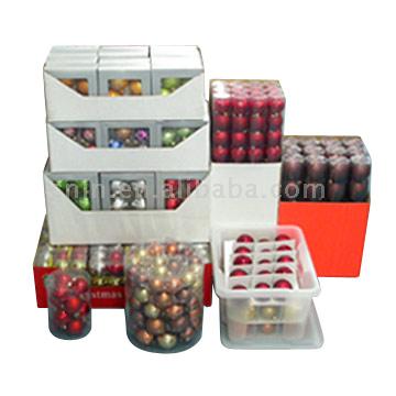  Glass Plain Ball in Hard-Plastic Box