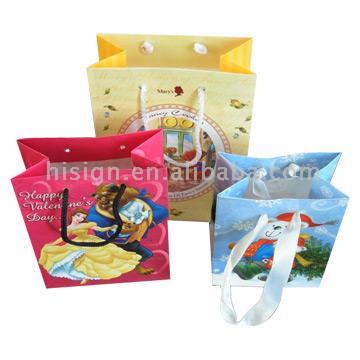  Paper Gift Bag (Papier de soie blanc)