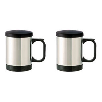  Double-Wall Stainless Steel Mug (С двойными стенками из нержавеющей стали Кружки)