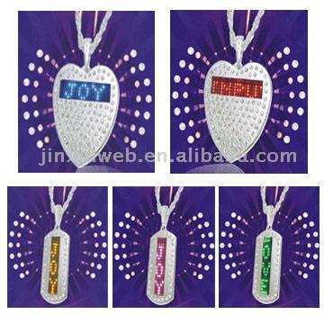 LED Pet Necklace (LED Advertising Card) ( LED Pet Necklace (LED Advertising Card))