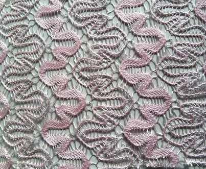  100% Polyester Knitted Fabric - Dragon Flower ( 100% Polyester Knitted Fabric - Dragon Flower)