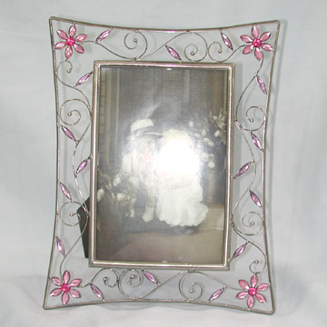  Wire Photo Frame with Beads ( Wire Photo Frame with Beads)