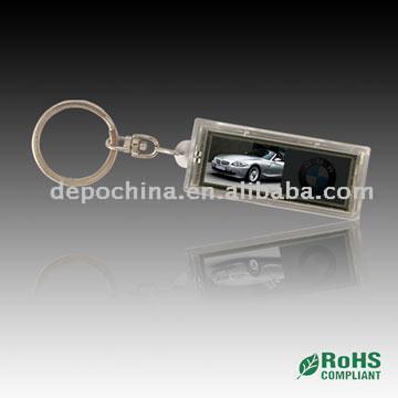  Solar LCD Flashing Key Chain (Solar LCD Flashing Key Chain)