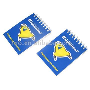  Mini Notebook with Rubber PVC Cover ( Mini Notebook with Rubber PVC Cover)