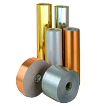 Selbstklebende Gold / Silber Aluminium Foil Paper Label Stock (Selbstklebende Gold / Silber Aluminium Foil Paper Label Stock)