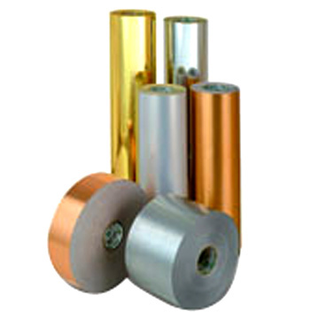Selbstklebende Glossy Gold / Silber Aluminium Foil (Selbstklebende Glossy Gold / Silber Aluminium Foil)