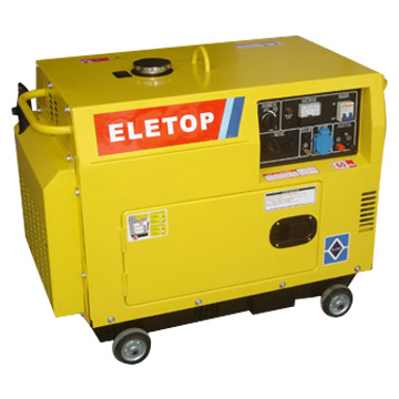  Air Cooled Diesel Generator (Soundproof) (Воздушным охлаждением Дизель генератор (звукоизоляции))
