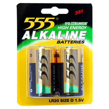  LR20 Alkaline Battery (Size D/UM-1) (Piles alcalines LR20 (D/UM-1 Size))