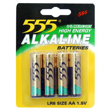  LR6 Alkaline Battery (Size AA/UM-3) (Piles alcalines LR6 (AA/UM-3 Size))