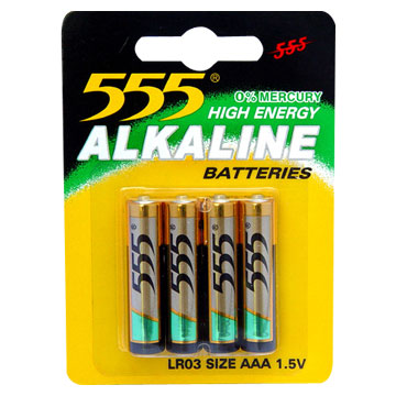 LR03 Alkaline Batterien (Größe AAA/UM-4) (LR03 Alkaline Batterien (Größe AAA/UM-4))