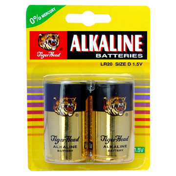  LR20 Alkaline Battery (Size D/UM-1) (Piles alcalines LR20 (D/UM-1 Size))