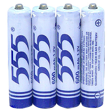  Ni-MH Rechargeable Battery (Size AAA) (Ni-MH rechargeable batteries (AAA))