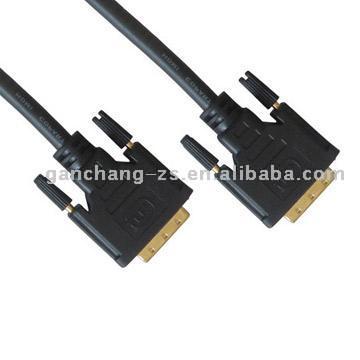  Standard DVI Cable (Câble DVI standard)