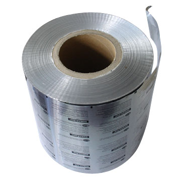 Single-Color Pharmaceutical PTP Aluminum Foil (Одноцветные Фармацевтическая ПКМ Алюминиевая фольга)