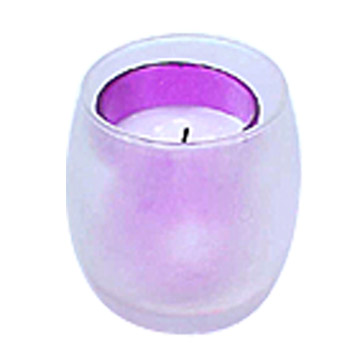  Glass Candle Holder (Glas Kerzenständer)