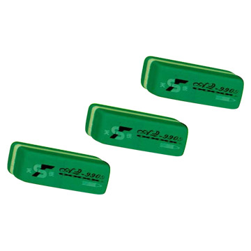  Green Sandwich Erasers