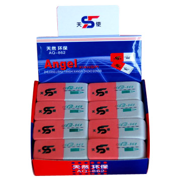  2 Color Plastic Erasers ( 2 Color Plastic Erasers)