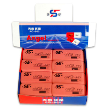  Red Wide Bevel Erasers (Wide Red Bevel Gommes)