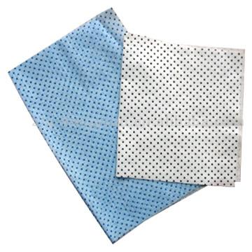  Cleaning Wipe Cloth with Dots ( Cleaning Wipe Cloth with Dots)