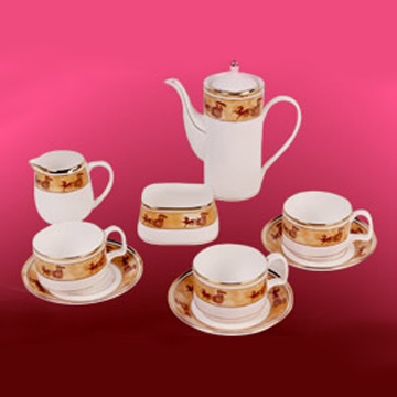  Bone China Coffee Set ( Bone China Coffee Set)